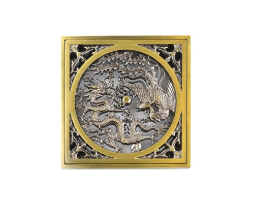 Душевой трап Bronze de Luxe бронза