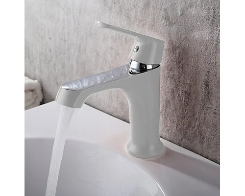 Смеситель для раковины Frap H31 F1031 Белый Хром