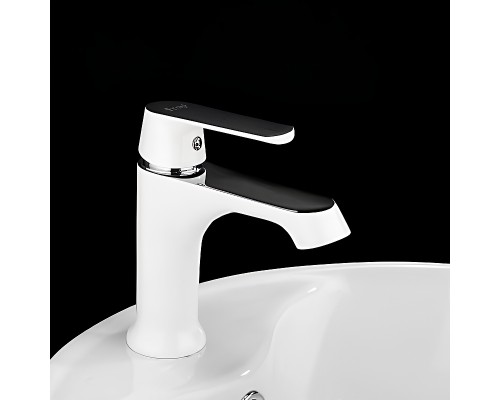 Смеситель для раковины Frap H31 F1031 Белый Хром