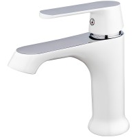 Смеситель для раковины Frap H31 F1031 Белый Хром