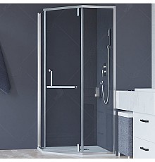 Душевой уголок RGW Hotel HO-084 100х100 350608400-11 профиль Хром стекло прозрачное