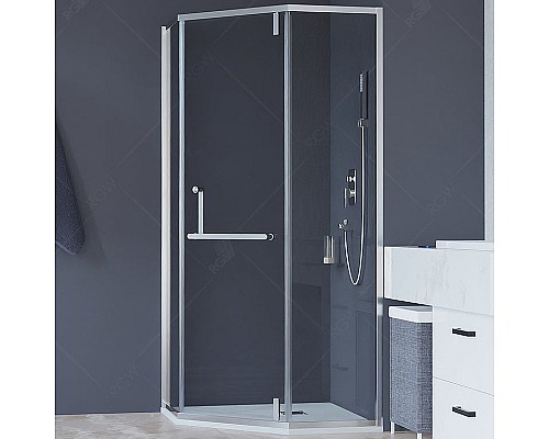 Душевой уголок RGW Hotel HO-084 100х100 350608400-11 профиль Хром стекло прозрачное