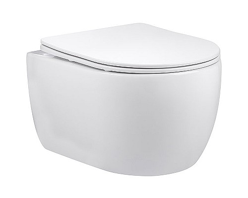 Унитаз Vincea Evo Rimless VT1-34S подвесной с сиденьем Микролифт