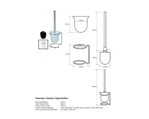 Ёршик напольный Bemeta 104113105
