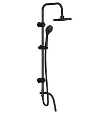 Душевая система Dorff Comfort D0708000BL Черная матовая