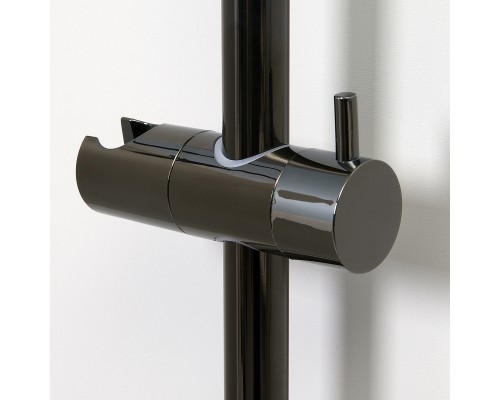 Душевая штанга WasserKRAFT Glan A191 Черная глянцевая