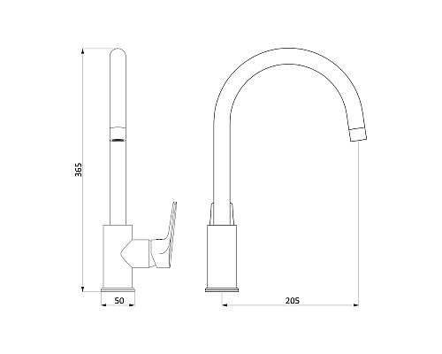Смеситель для кухни Damixa Origin Balance 790720000