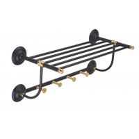 Полотенцедержатель с крючками ART&MAX AM-2151-Cr