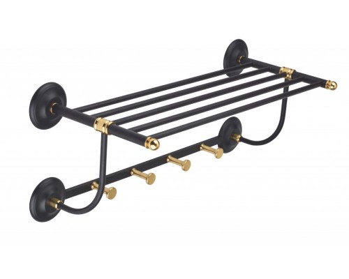 Полотенцедержатель с крючками ART&MAX AM-2151-Cr