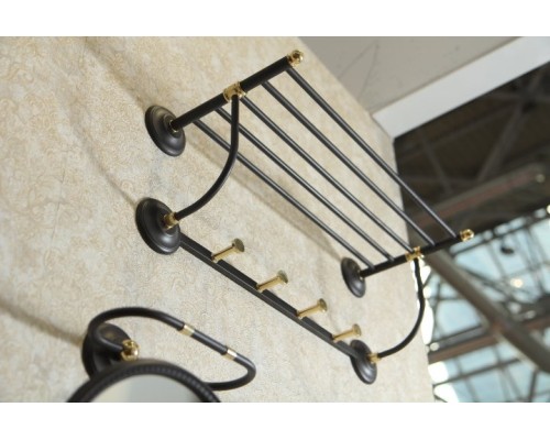 Полотенцедержатель с крючками ART&MAX AM-2151-Cr