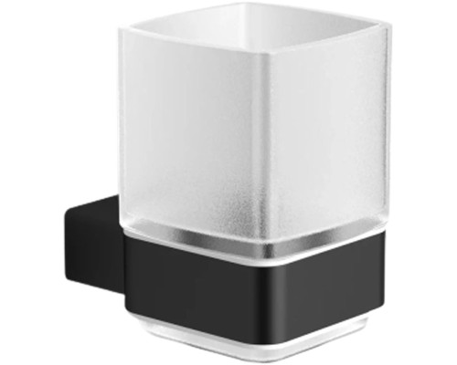 Стакан для зубных щеток Langberger Black Edition 11311A-BP Черный матовый