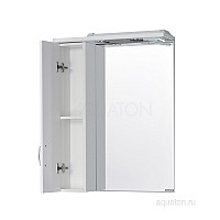 Зеркальный шкаф Онда левый белый Aquaton 1A009802ON01L