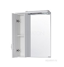 Зеркальный шкаф Онда левый белый Aquaton 1A009802ON01L