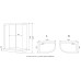 Душевая кабина Timo Premium 120x80 ILMA902L без гидромассажа