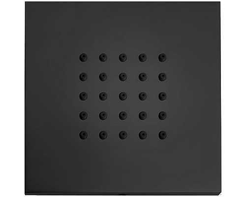 Боковая форсунка Bossini Cubic Flat I00176.073 Черный матовый