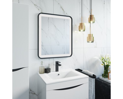 Тумба с раковиной IDDIS Cloud 80 подвесная белая CLO80W0i95K