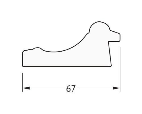 Зеркало Evoform Exclusive-G 122х52 Состаренное золото