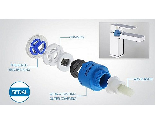 Смеситель для раковины Gappo G39 G1039 Хром