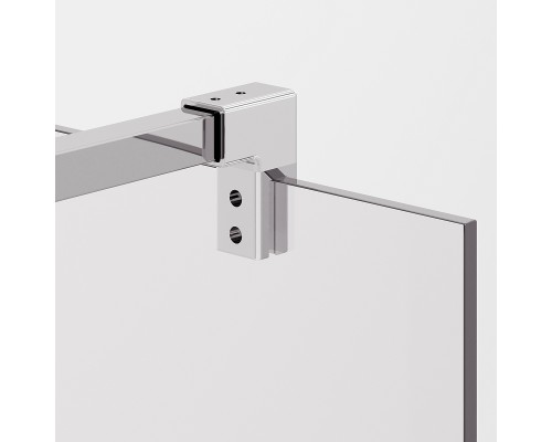 Душевая перегородка Ambassador Walk-in 90х200 15034128 Хром с матовой линией