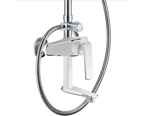 Душевая система Haiba HB24548-8 Белый Хром