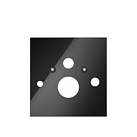 Стеклянная панель TECE lux 9650106 нижняя