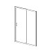 Душевая дверь Vincea Alpha 140 VDS-3AL140CL профиль Хром стекло прозрачное