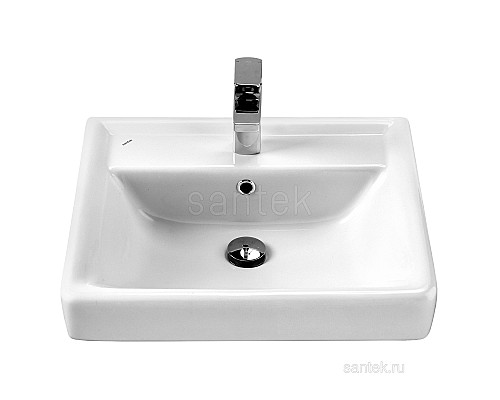Прямоугольная раковина Santek Тигода 55 1WH302126 Прямоугольная раковина Santek Тигода 55 1WH302126