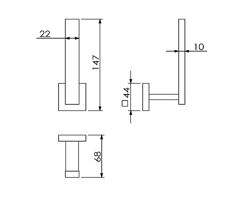 Бумагодержатель вертикальный LANGBERGER 21948A