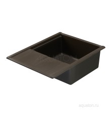 Мойка для кухни Делия 65 кофе Aquaton