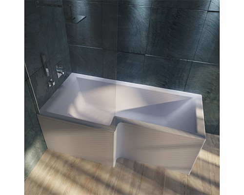 Акриловая ванна Marka One Linea 165x85 L 01лин16585л Белый