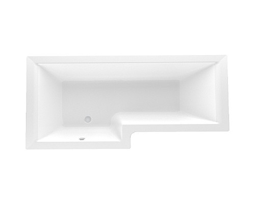 Акриловая ванна Marka One Linea 165x85 L 01лин16585л Белый