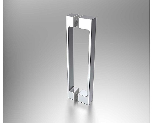 Душевая дверь Vincea Alpha 130 VDS-3AL130MT профиль Хром стекло текстурное