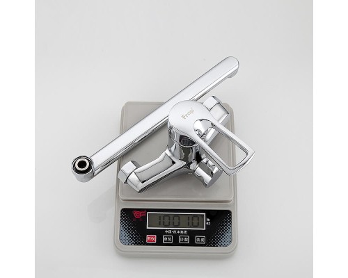 Смеситель для ванны Frap H701 F22701-B универсальный Хром