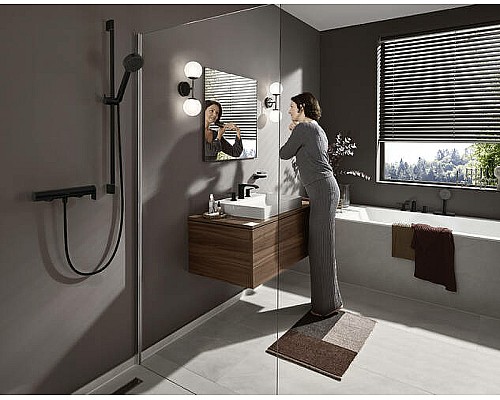 Смеситель для душа Hansgrohe Vivenis 75620670 Черный матовый