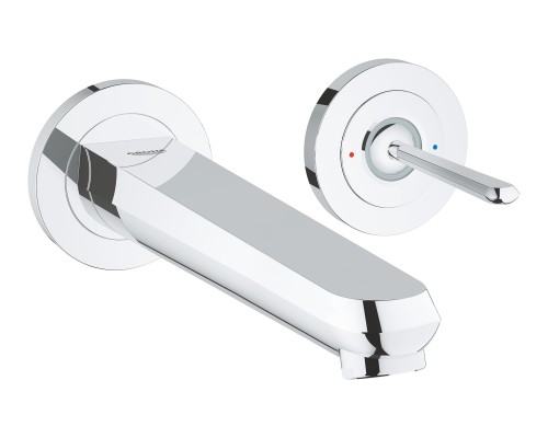 Смеситель Grohe для раковины на 2 отверстия, настенный,мм