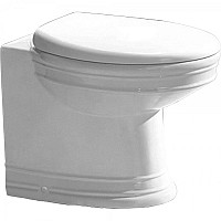 Унитаз CeramaLux Lux Classic 2474 приставной с сиденьем Микролифт