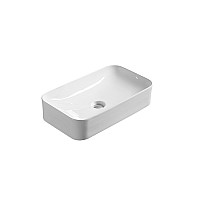 Раковина керамическая накладная SantiLine SL-1008
