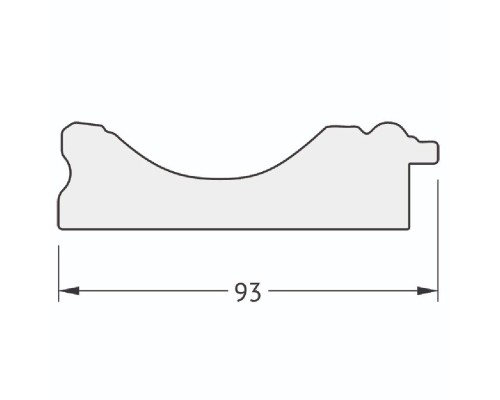 Зеркало Evoform Exclusive 57х47 Серебряный акведук