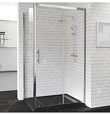 Душевой уголок RGW Passage PA-145 140х80 020814584-11 профиль Хром стекло прозрачное