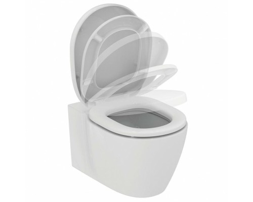 Комплект унитаза с инсталляцией Ideal Standard Connect P211601 с сиденьем Микролифт и клавишей смыва
