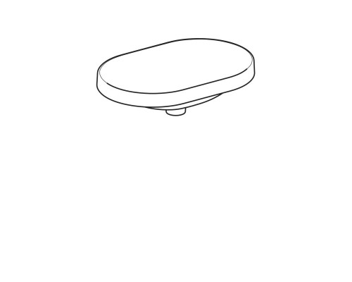 Раковина 60 см GEBERIT VariForm 500.730.01.2