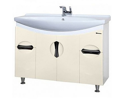 Тумба под раковину Bellezza Лагуна 105 4632118110072 Бежевая