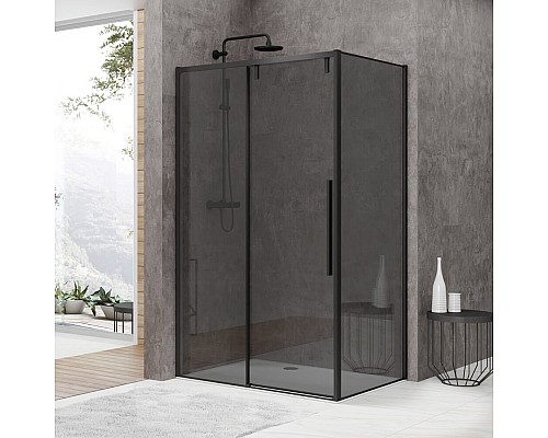 Душевое ограждение Black & White S878120x80