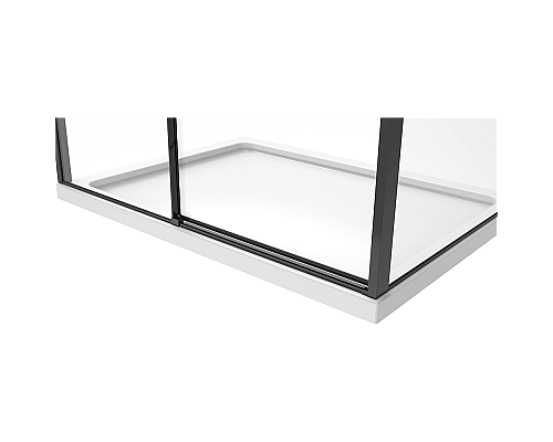 Душевое ограждение Black & White S878120x80