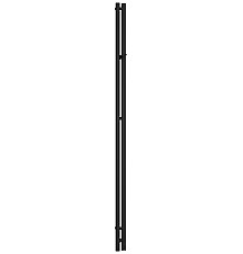 Полотенцесушитель электрический 1800 черный матовый МЭМ правый Сунержа Нюанс 3.0 31-5843-1853