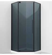 Душевой уголок Black&White Stellar Wind S815 BG 90x90 Черный матовый