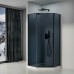 Душевой уголок Black&White Stellar Wind S815 BG 90x90 Черный матовый
