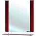 Зеркало Bellezza Рокко 80 4613713030033 с полкой Красное
