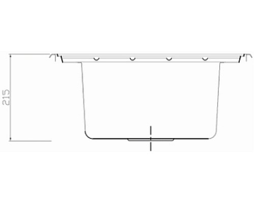 Кухонная мойка Seaman Eco Roma SMR-5050A.B Нержавеющая сталь