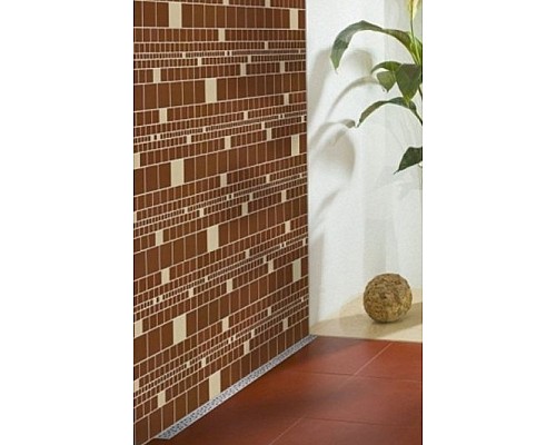 Решетка AlcaPlast Buble BUBLE-300M нержавеющая сталь матовая